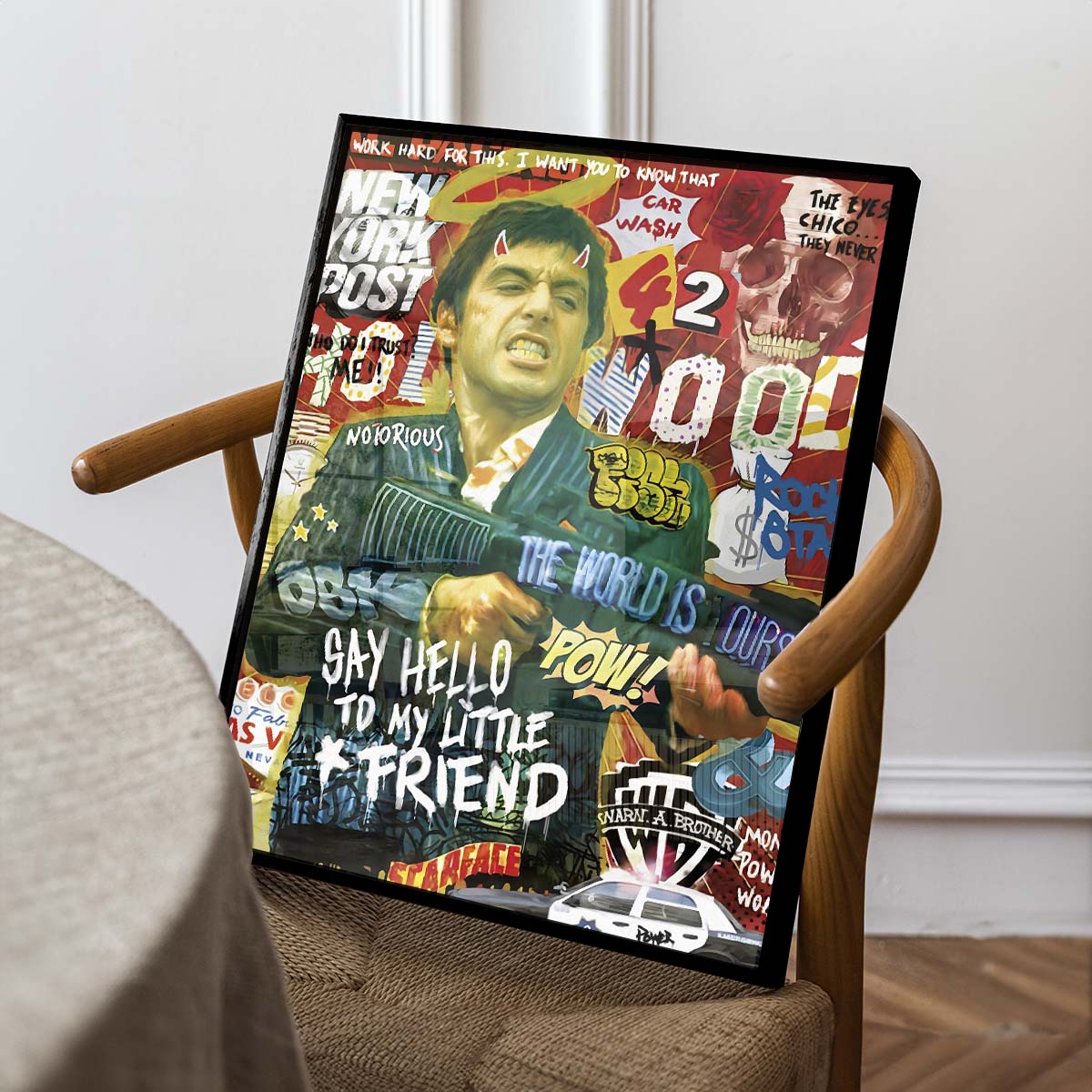 Scarface Magazine (Acrílico)