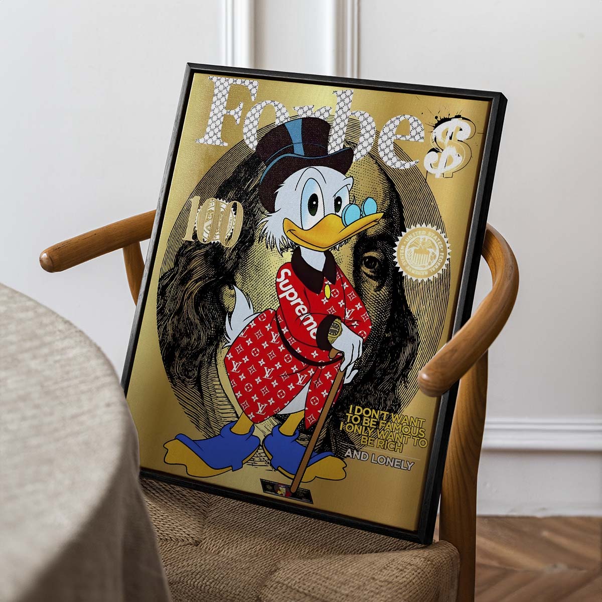 Millionaire Magazine (Lienzo)