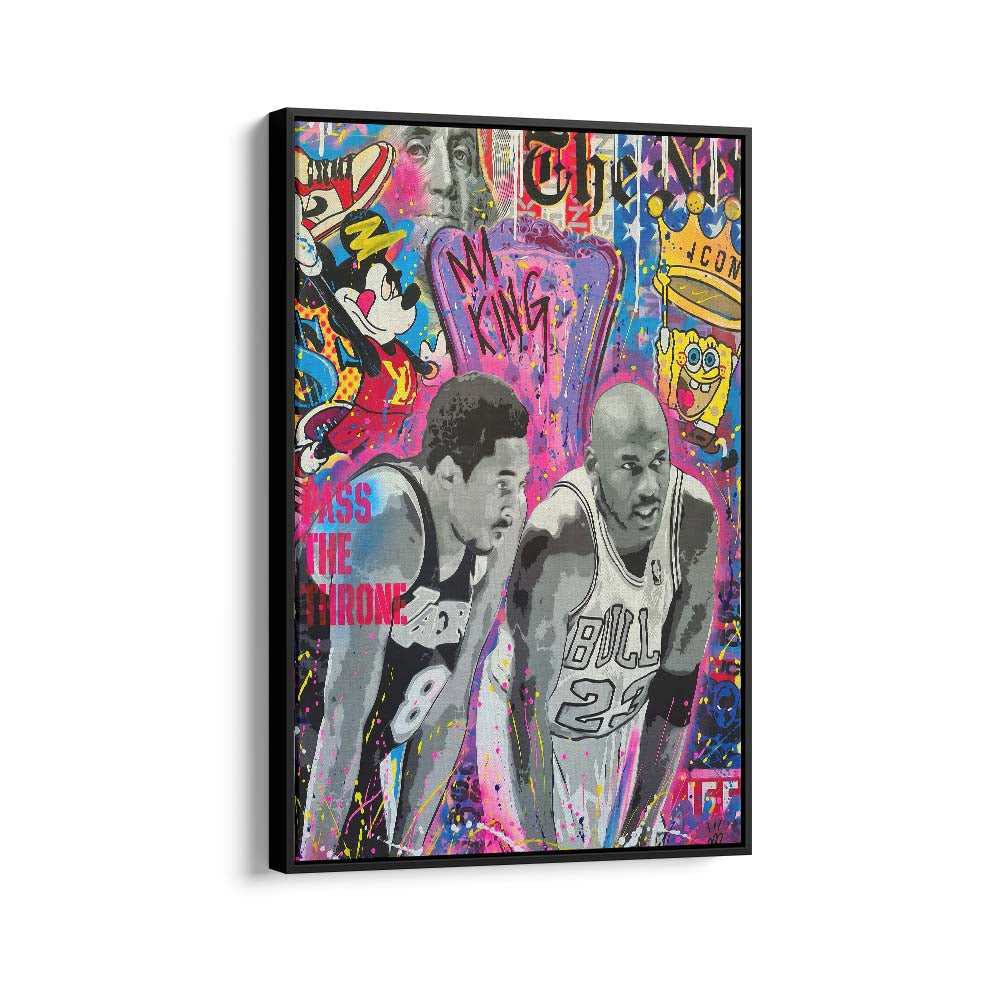 Jordan & Mamba (Lienzo)