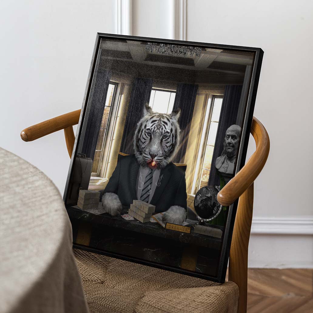 The Tiger Dreamer (Lienzo)