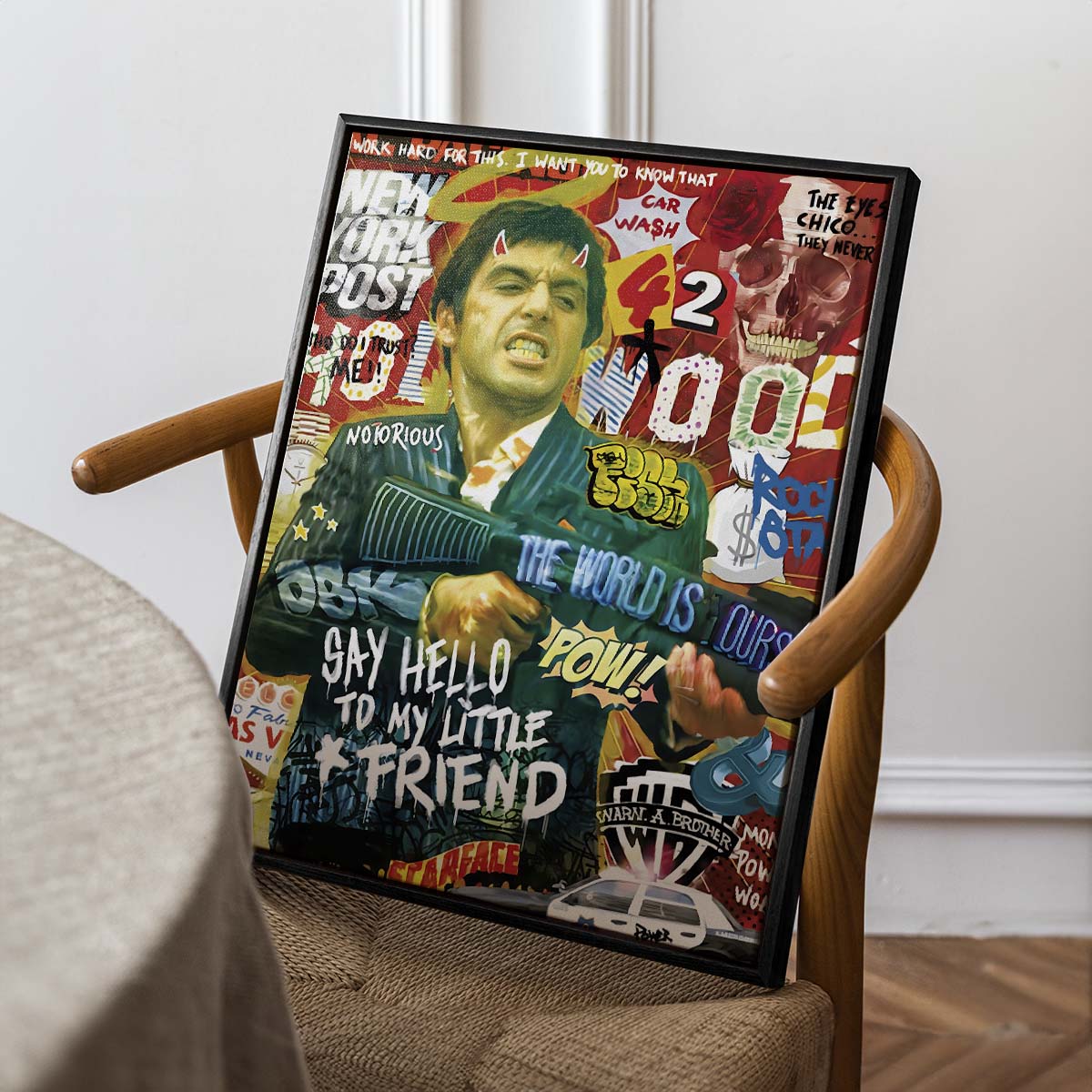 Scarface Magazine (Lienzo)