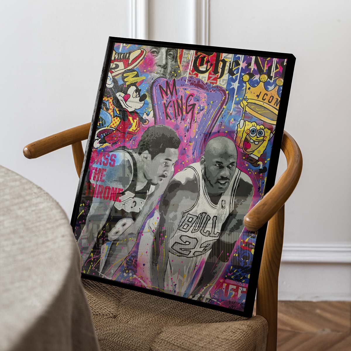 Jordan & Mamba (Acrílico)
