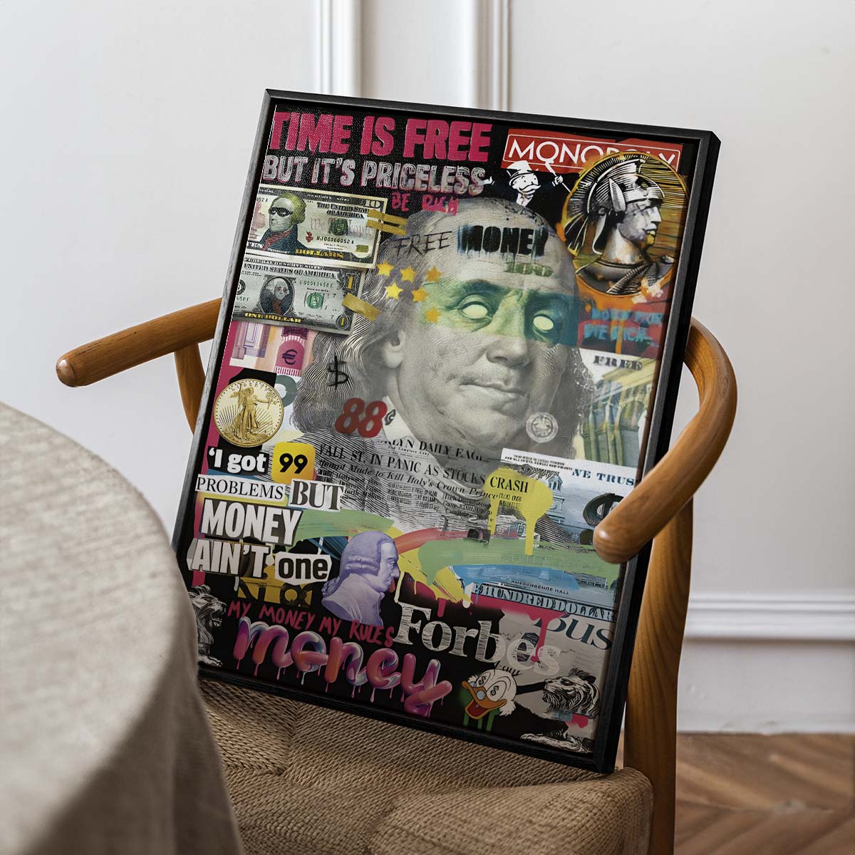 Money Magazine (Lienzo)