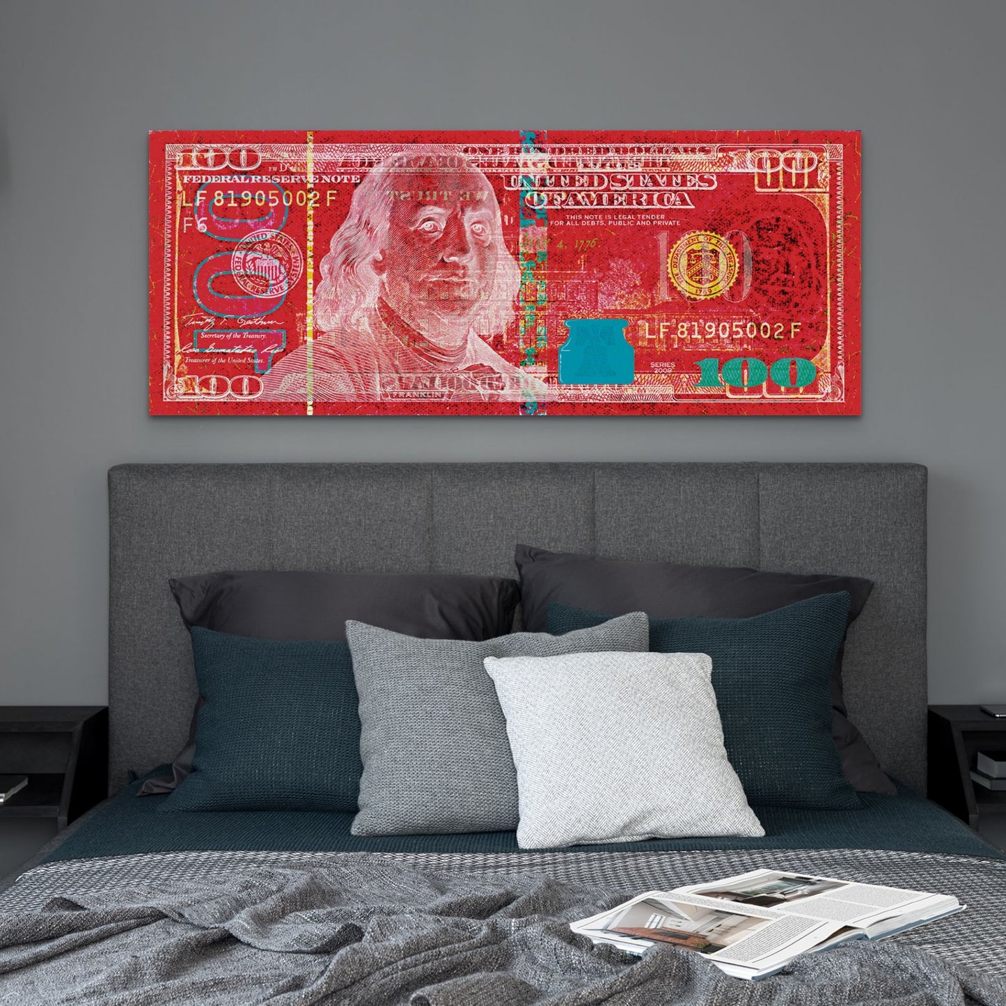 Red Dollar (Lienzo)
