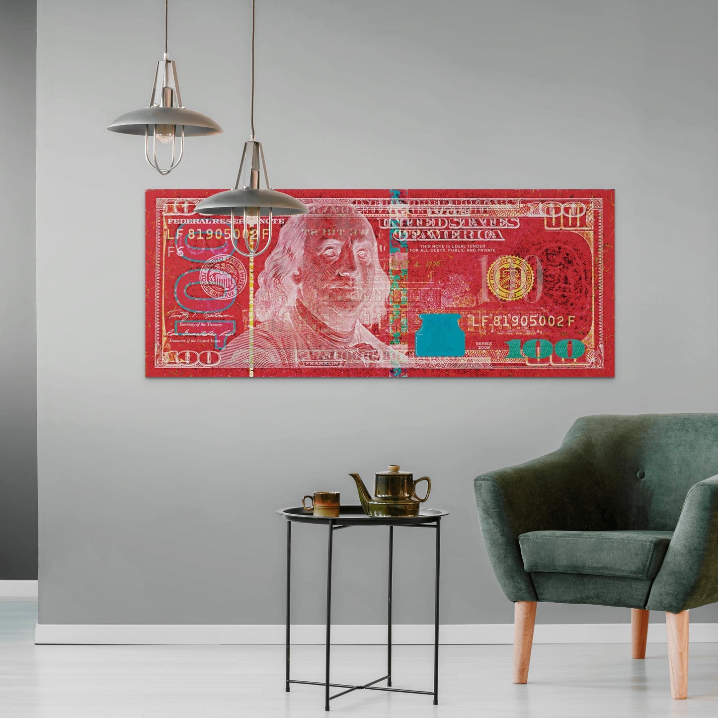 Red Dollar (Lienzo)