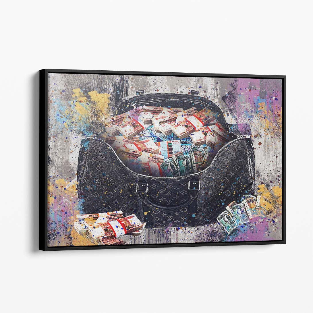 A Pound Sterling Bag (Lienzo)