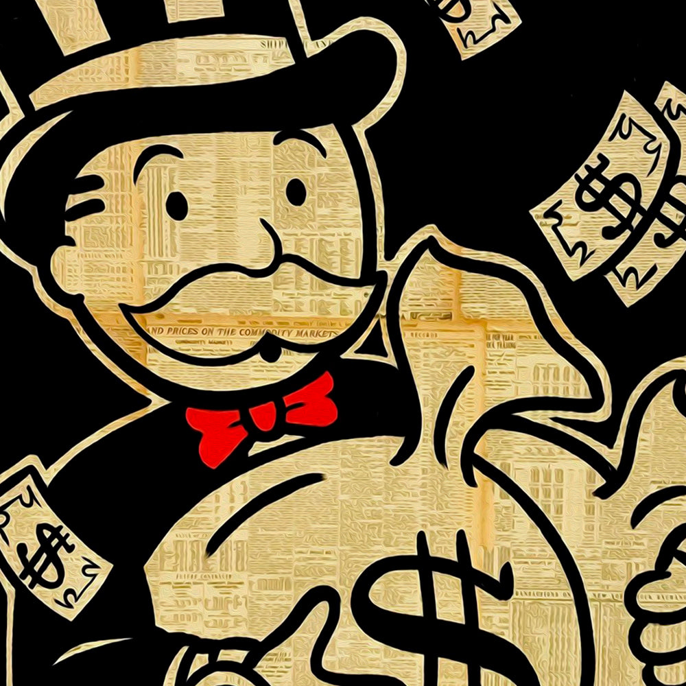 Money Paper (Lienzo)