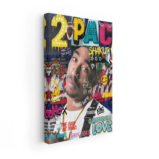 Tupac Magazine (Lienzo)