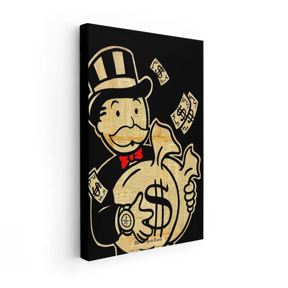 Money Paper (Lienzo)