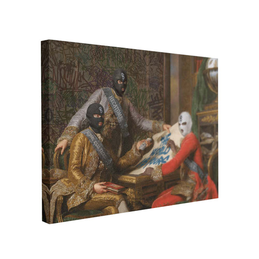 A Criminal Meeting (Lienzo)