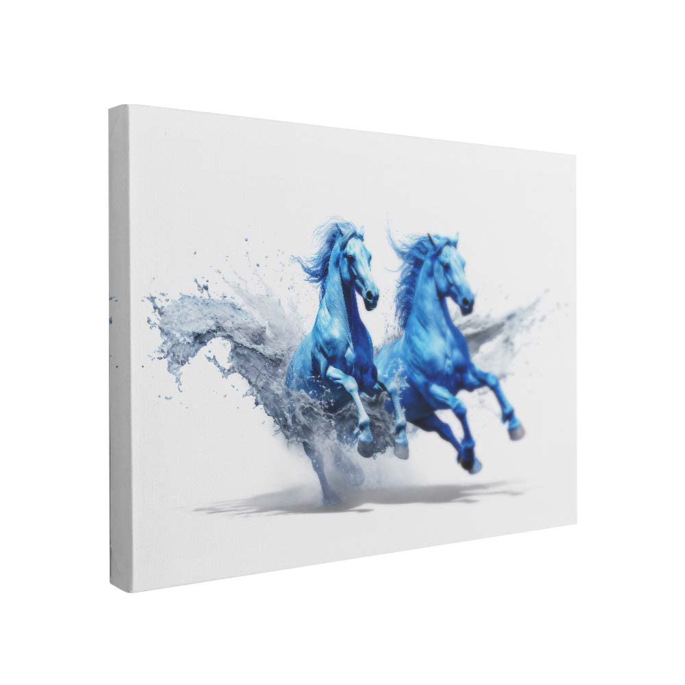 Blue Horses (Lienzo)