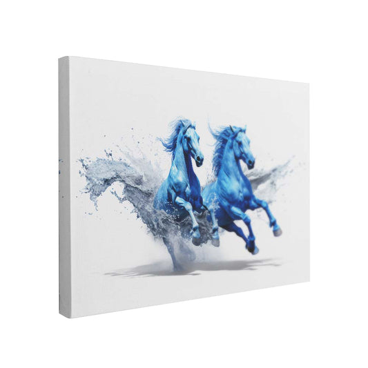 Blue Horses (Lienzo)