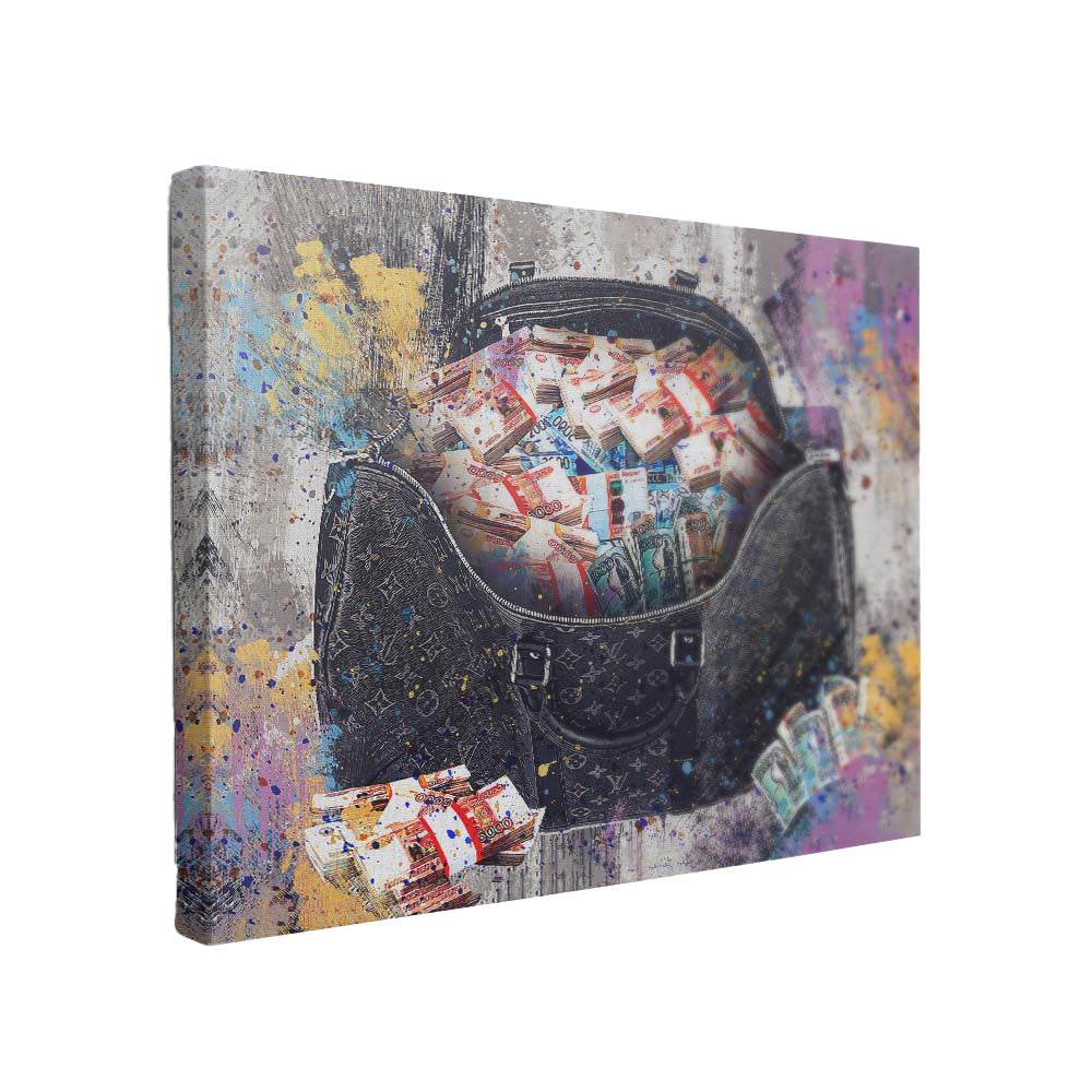 A Pound Sterling Bag (Lienzo)