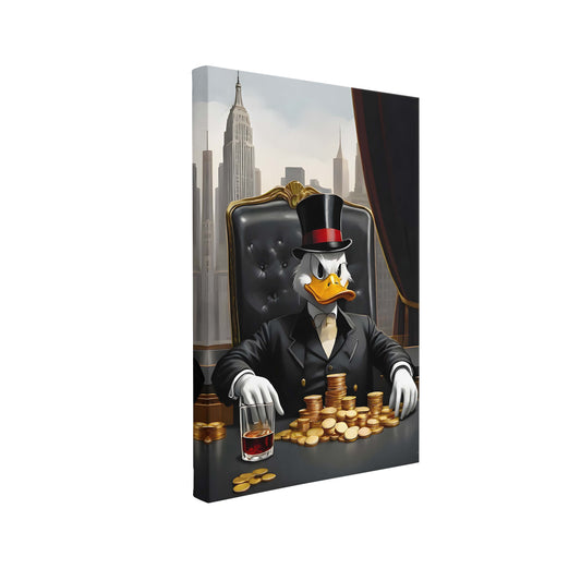 Scrooge Montana (Lienzo)