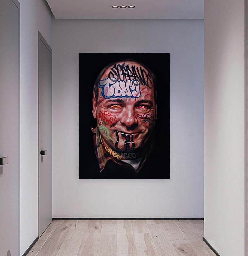 Tony Soprano (Lienzo)