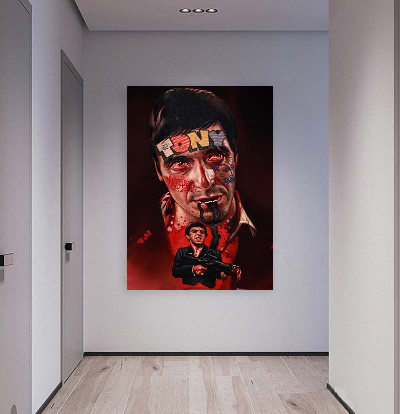 Tony Montana (Lienzo)