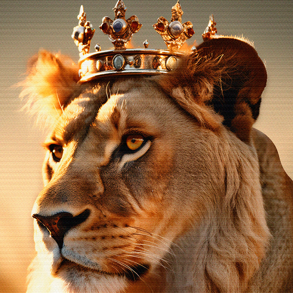 Lion Royalty (Lienzo)