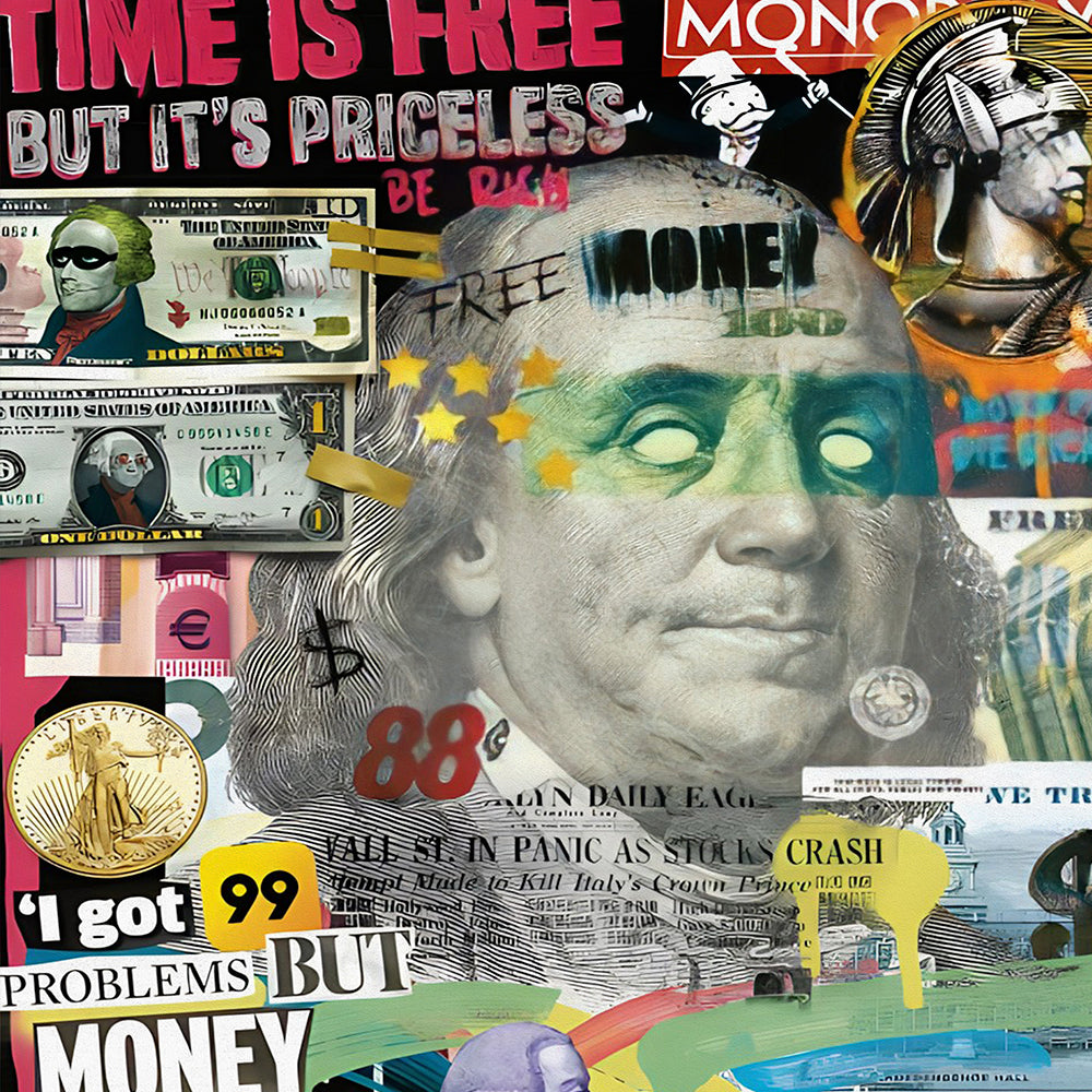 Money Magazine (Lienzo)