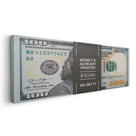 Money Printed (Lienzo)