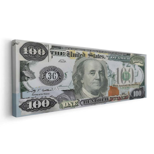One Hundred Dollars (Lienzo)
