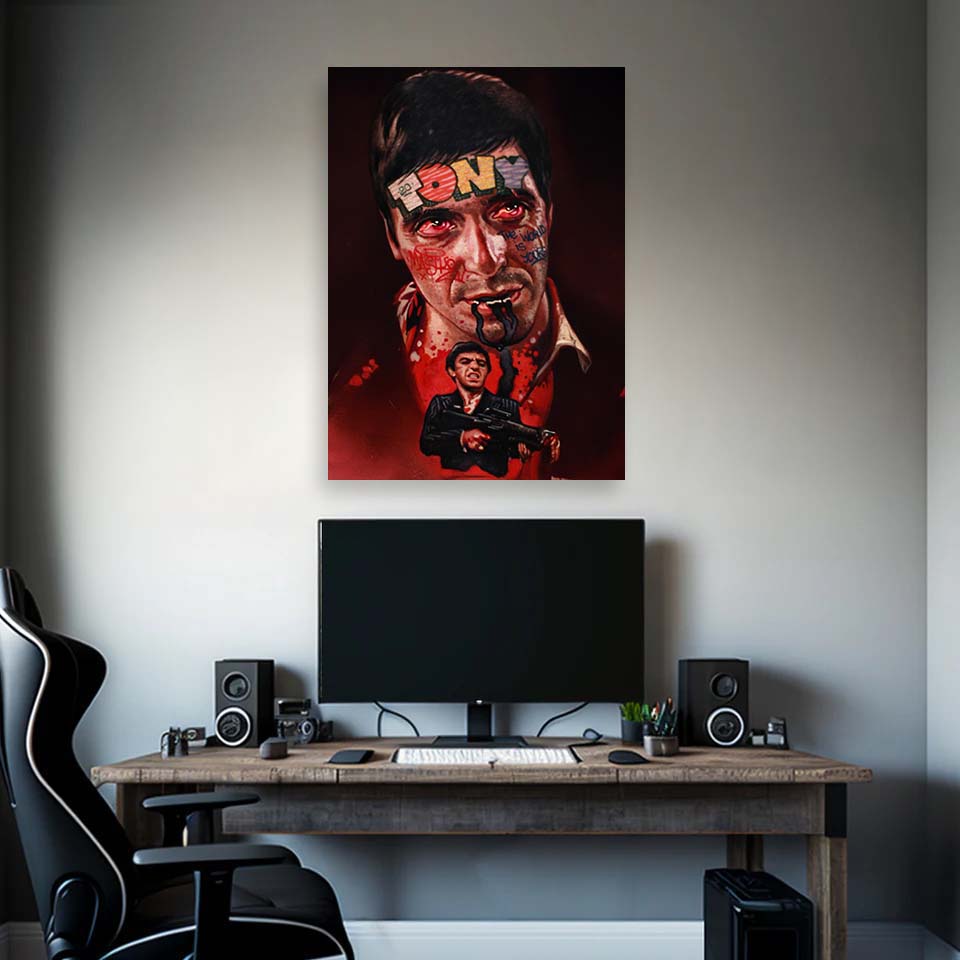 Tony Montana (Lienzo)