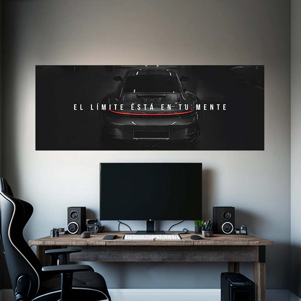 El limite está en tu mente (Lienzo)