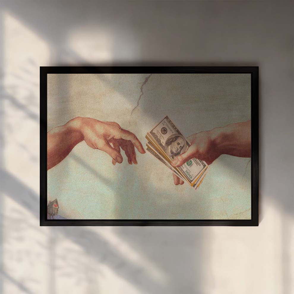 A Money Creation (Lienzo)